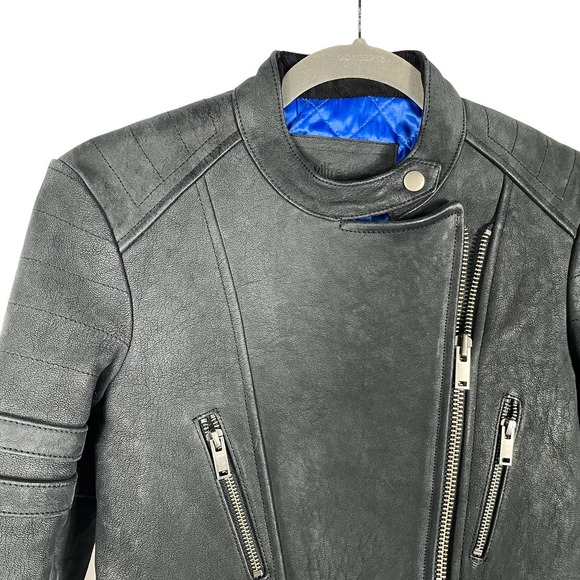 Wilfred Bobine Moto‎ Leather Jacket - Picture 5 of 11